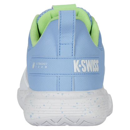 Women's Ultrashot Team Tennis Shoes White and Dutch Canal
