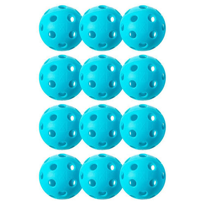 X-26 Indoor Pickleballs 12 Pack Blue