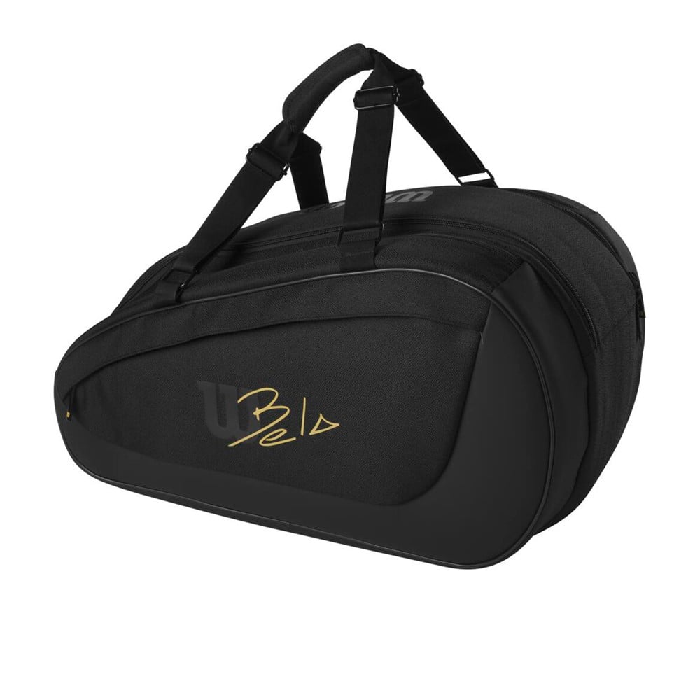 WILSON BELA SUPER TOUR Padel BlackFERNANDO BELASTEGUIN Padel Bag Bolsas Wilson