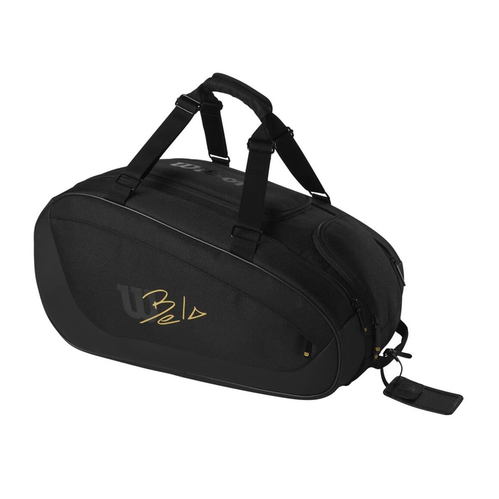 WILSON BELA SUPER TOUR Padel BlackFERNANDO BELASTEGUIN Padel Bag Bolsas Wilson