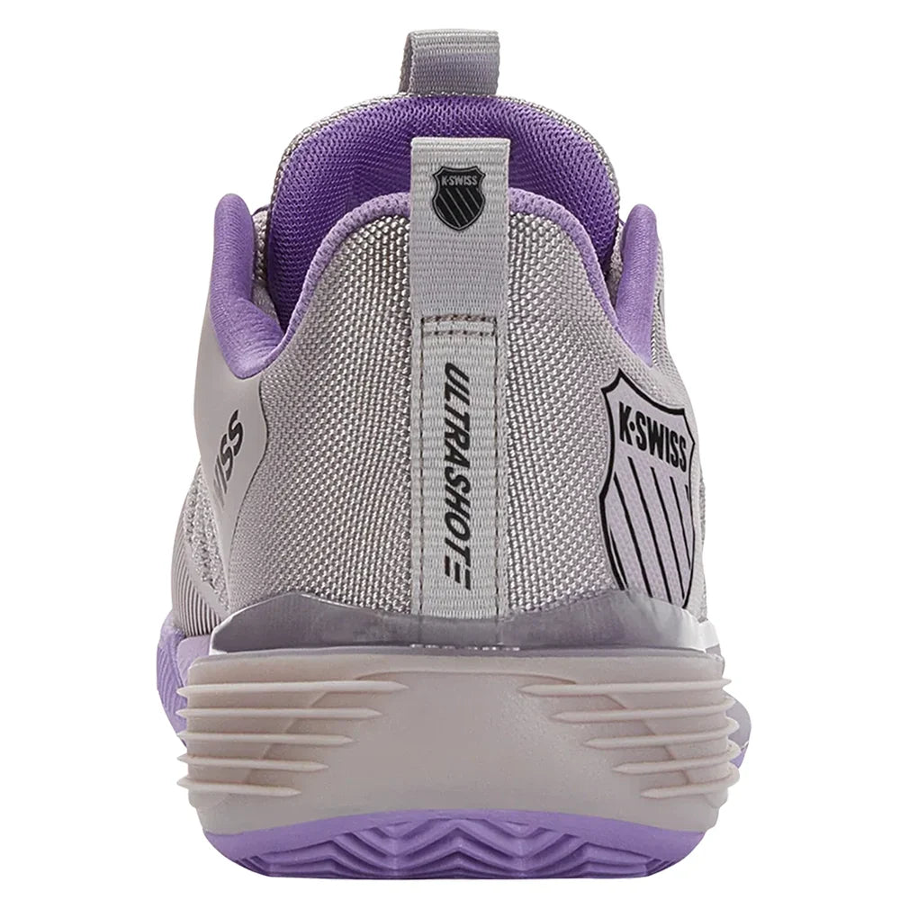 Women's Ultrashot 3 Clay Court Tennis Shoes Raindops and Paisley Purple