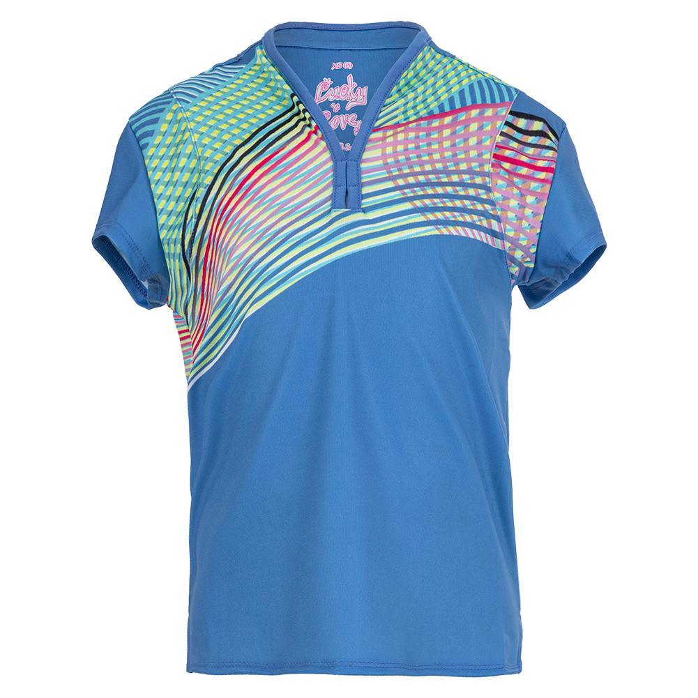Girls' Count On Me Short Sleeve Tennis Top