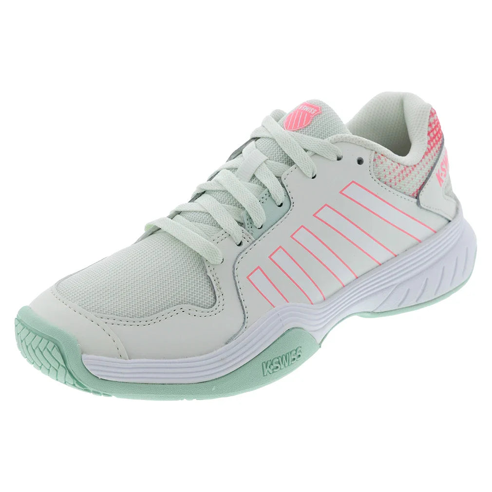 Women's Court Express Pickleball Shoes Ice and White