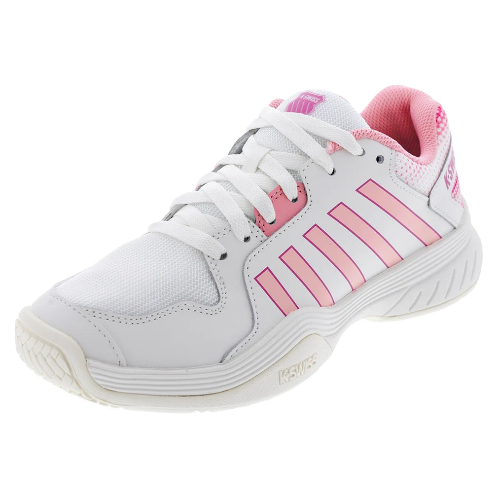 Women's Court Express Pickleball Shoes Cloud Dancer and Blossom