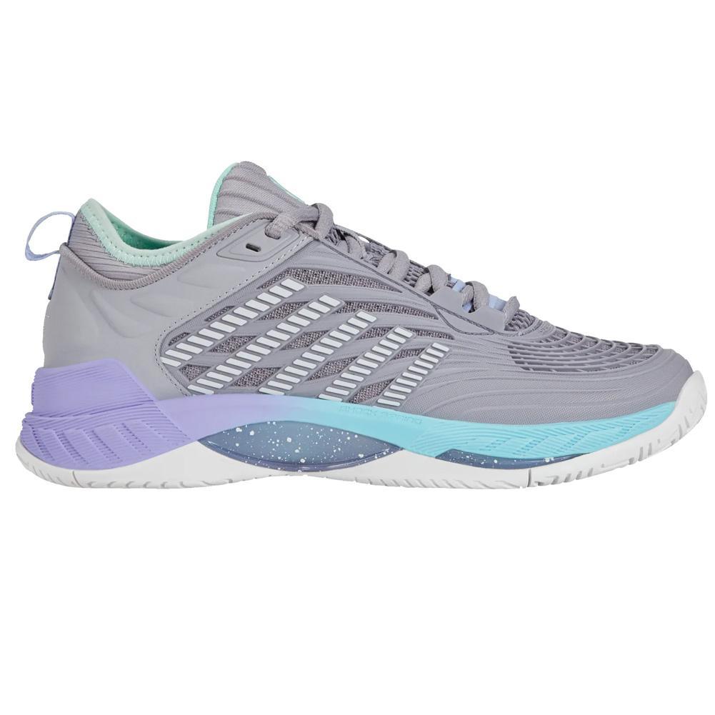 Women's Hypercourt Supreme 2 Tennis Shoes Lilac Gray and Nimbus Cloud