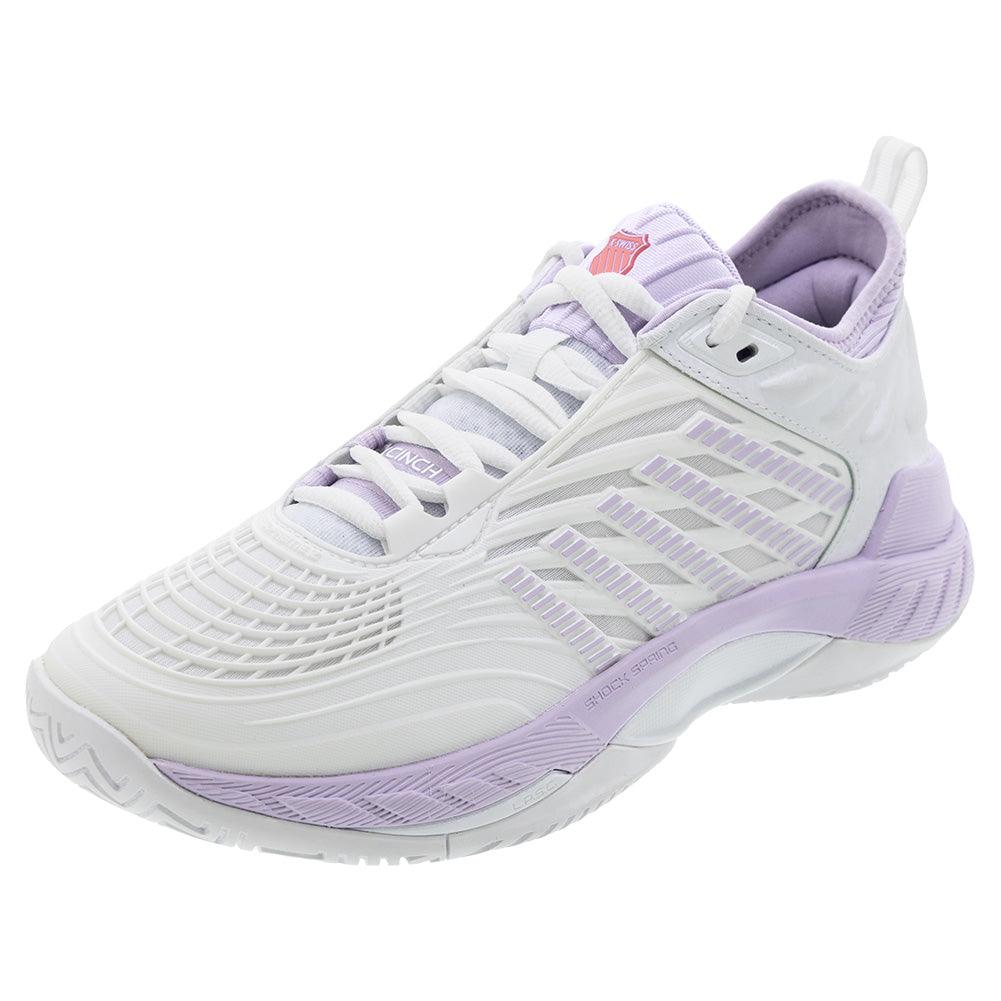 Women's Hypercourt Supreme 2 Tennis Shoes White and Orchid Petal