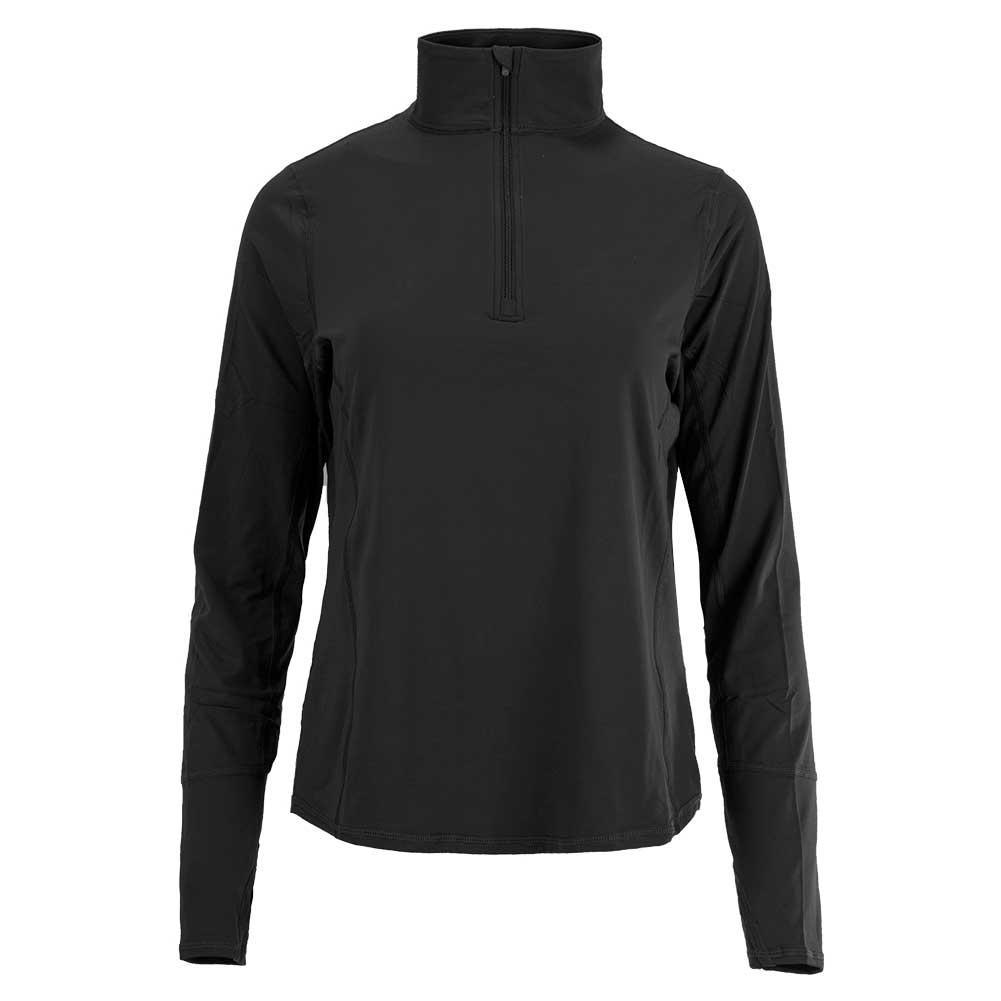 Women's Relaxed Mock Zip Tennis Top
