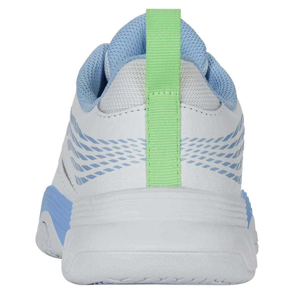 Women's SpeedEx Tennis Shoes White and Dutch Canal