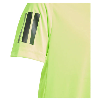Boys' Club 3 Stripe Tennis Tee Lucid Lemon