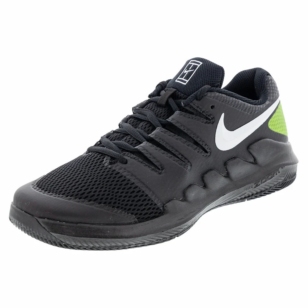 Juniors' Vapor X Tennis Shoes Black and White