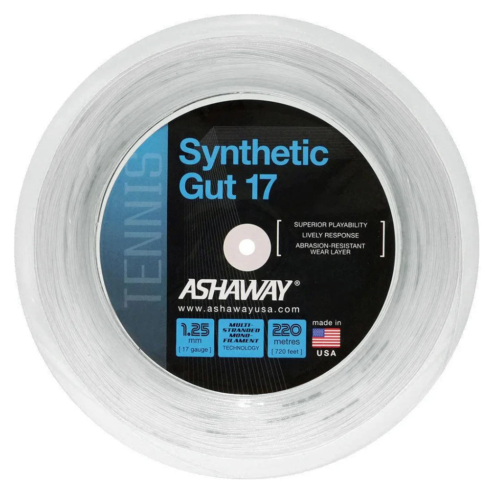 Synthetic Gut 17G 720 Foot Tennis String Reel