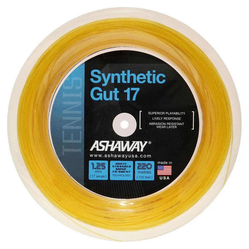 Synthetic Gut 17G 720 Foot Tennis String Reel