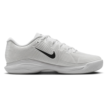 Women's Zoom Vapor 12 Tennis Shoes White and Black
