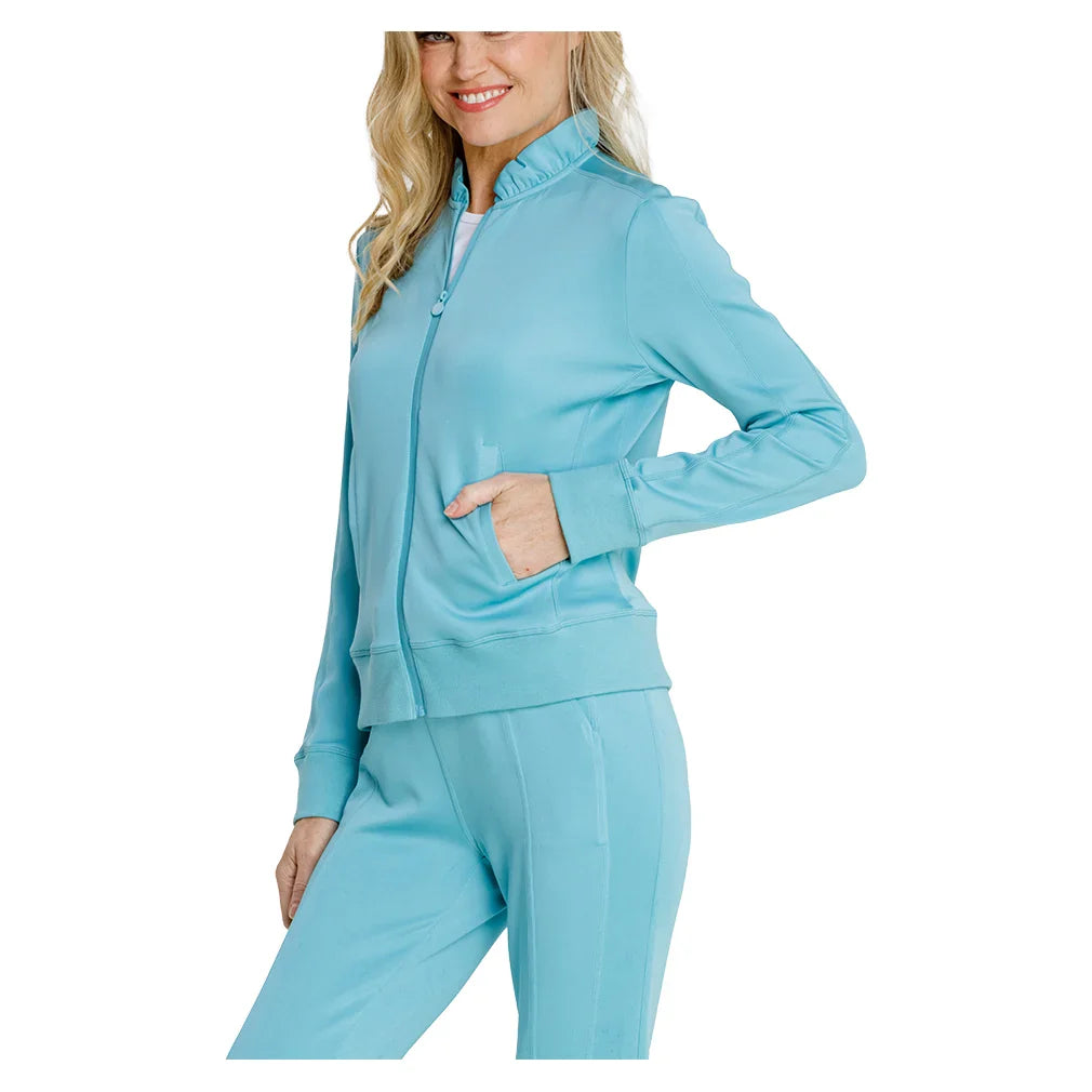 Women's Poppi Tennis Jacket Hydro