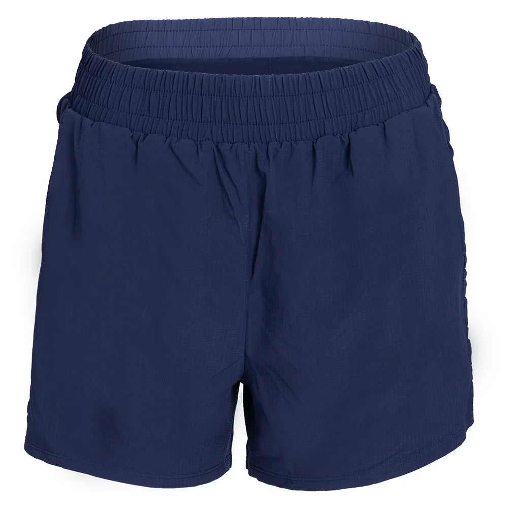 Women's Roe Shorts with Briefs and Ruched Inserts