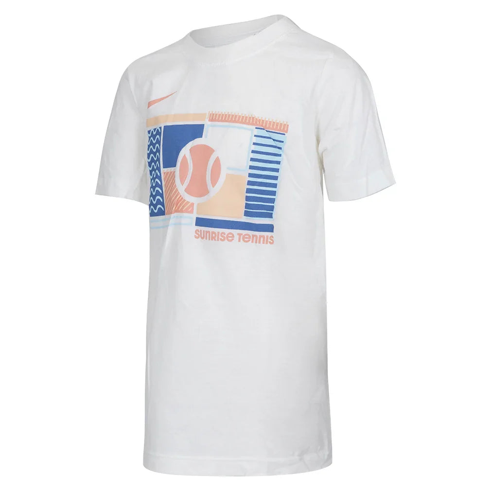 Boys' Cotton Short Sleeve Tennis Tee