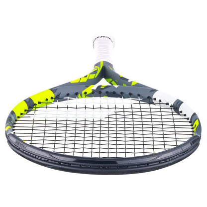 Aero Junior 25 Prestrung Tennis Racquet Grey and Yellow