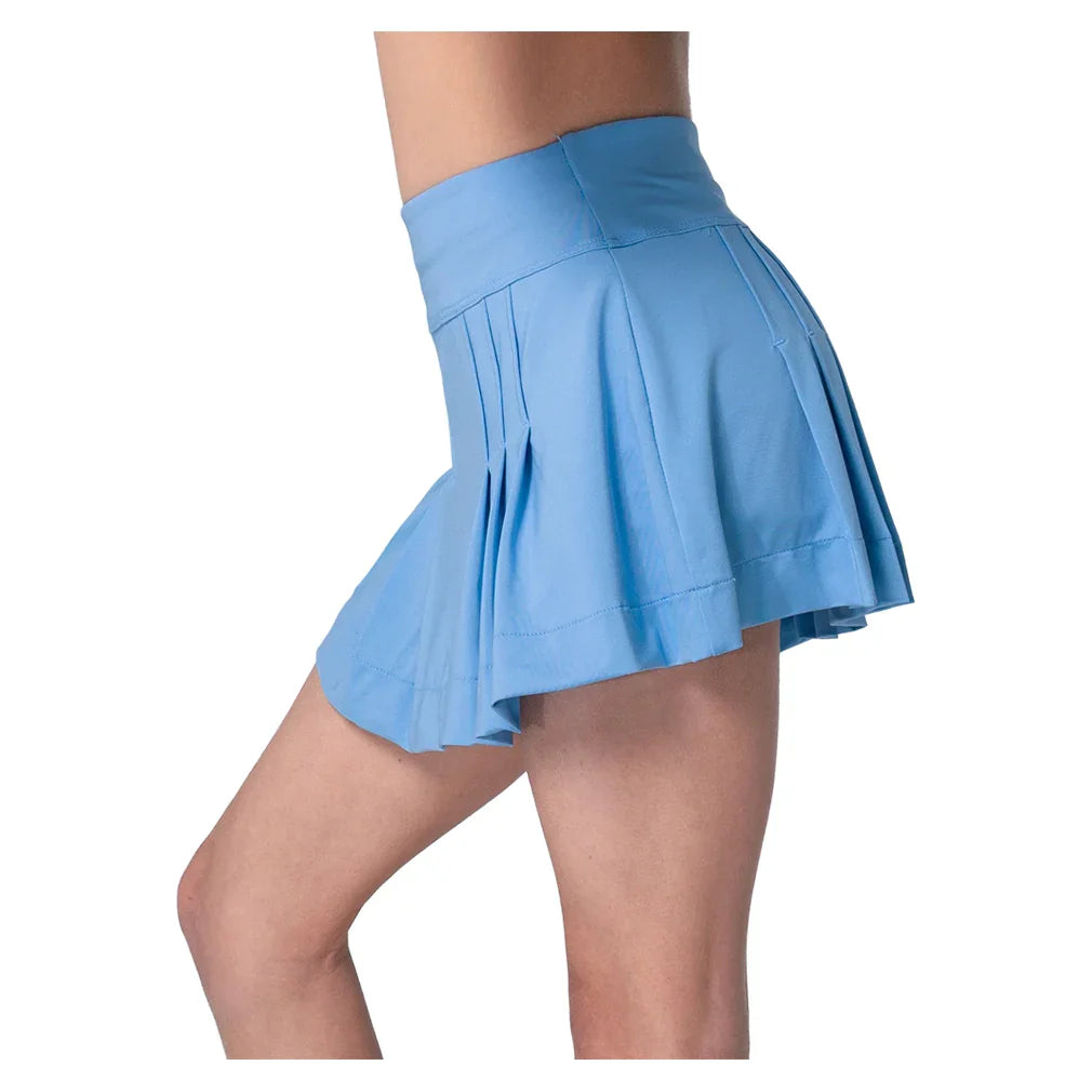 Women's Elite Pleat Tennis Skort Periwinkle