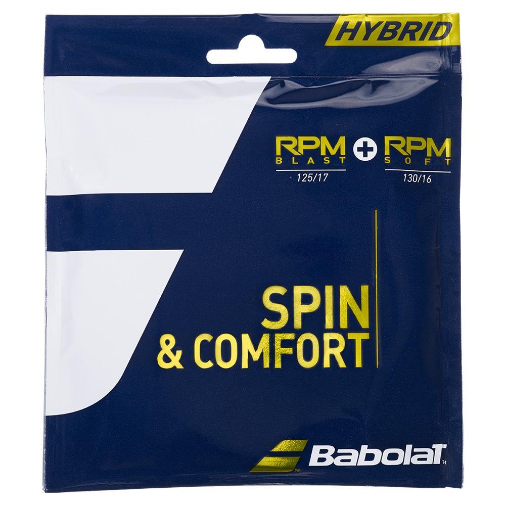 RPM Blast 17 + RPM Soft 16 Hybrid Tennis String
