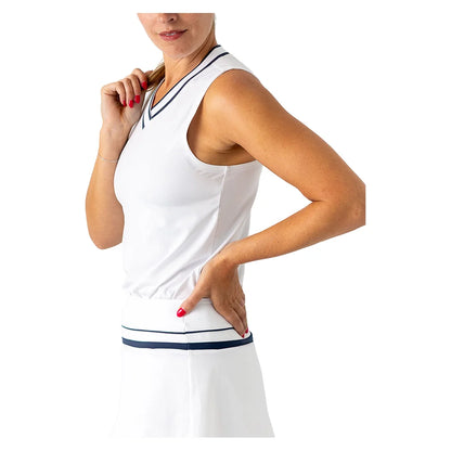 Women's V-Neck Tennis Tank