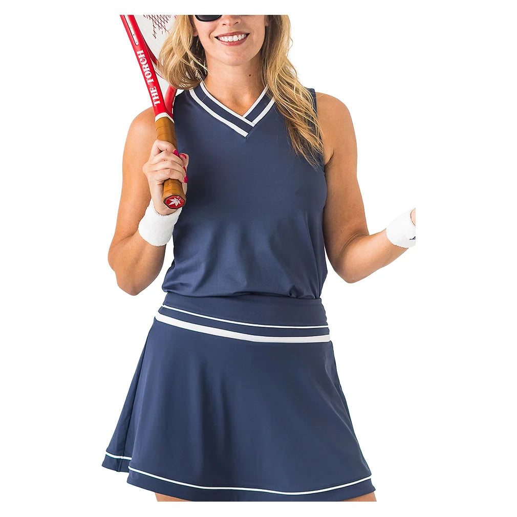 Women's V-Neck Tennis Tank