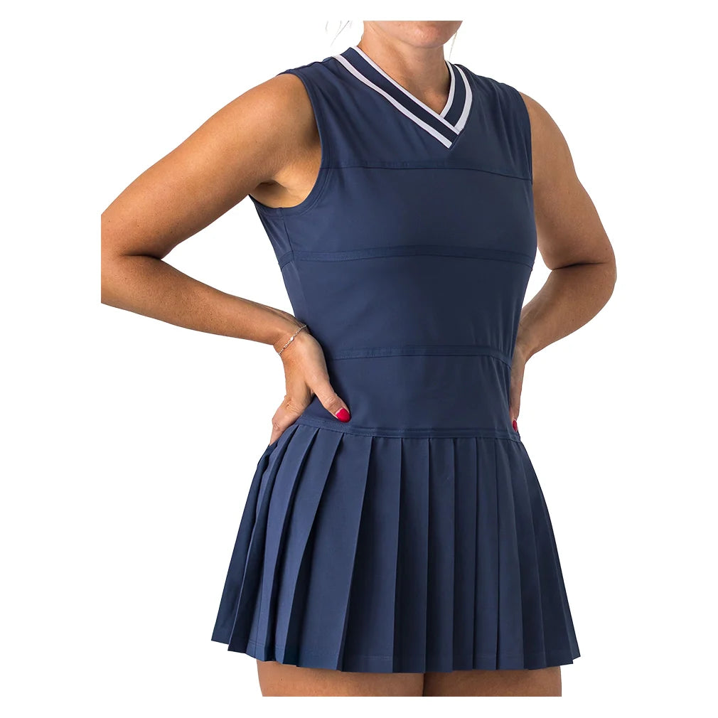 Women's V-Neck Tennis Dress
