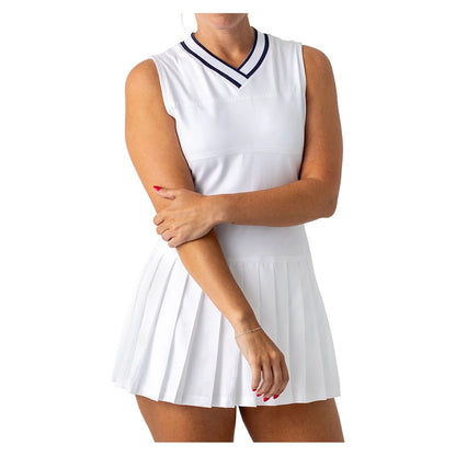 Women's V-Neck Tennis Dress