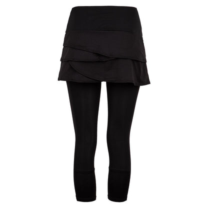 Women's Scallop Tennis Capri