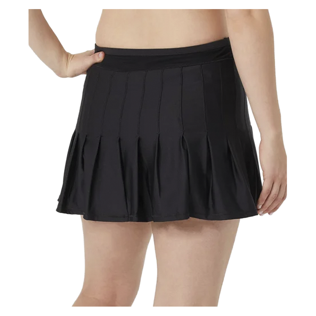 Women's Long Retro Pleated Tennis Skort