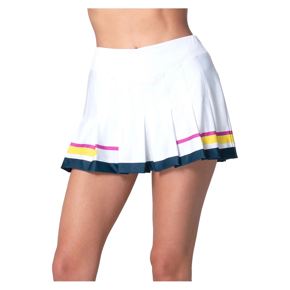 Women's Love Bound Tennis Skort White