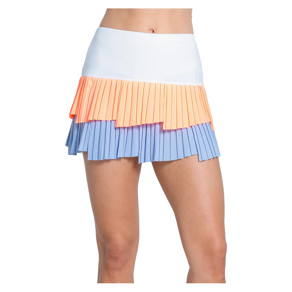 Women's Fly Pleated 13 Inch Tennis Skort Baby Lavender