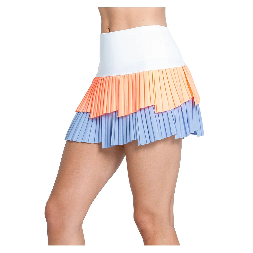 Women's Fly Pleated 13 Inch Tennis Skort Baby Lavender