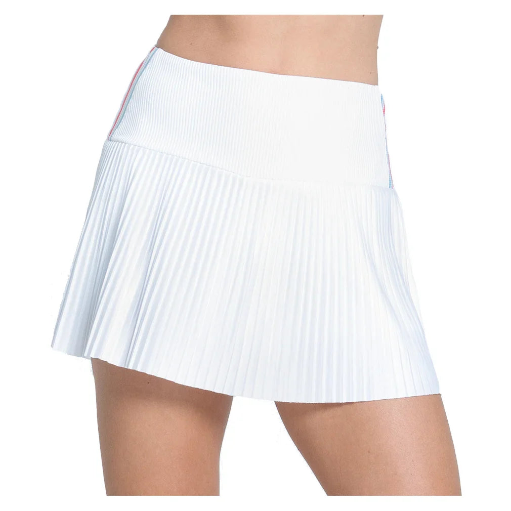 Women's Revival Pleated 14 Inch Tennis Skort White