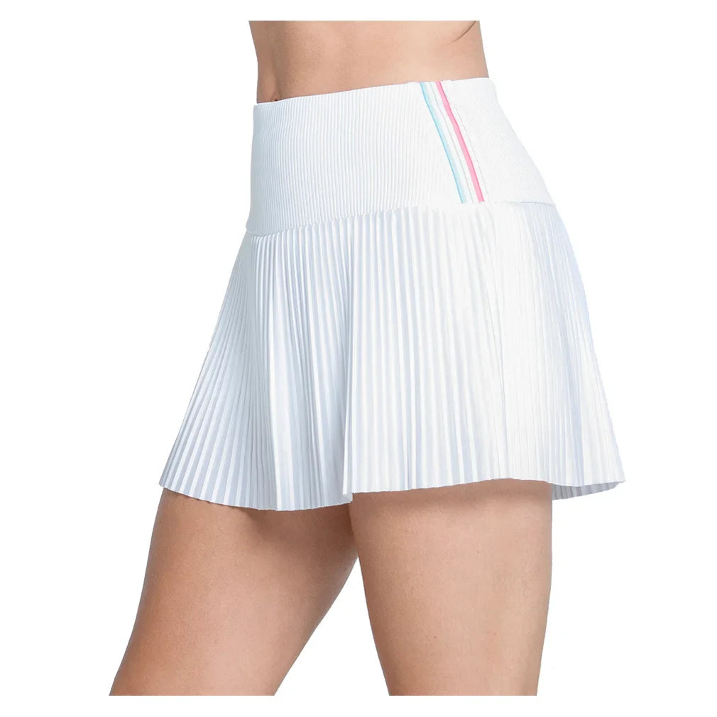 Women's Revival Pleated 14 Inch Tennis Skort White