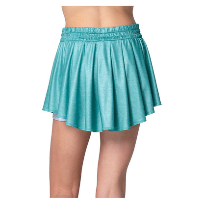 Women`s High Waist All That Shimmers Tennis Skort Midnight