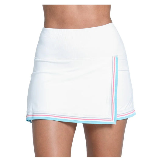 Women's Retro Revival 14 Inch Tennis Skort White