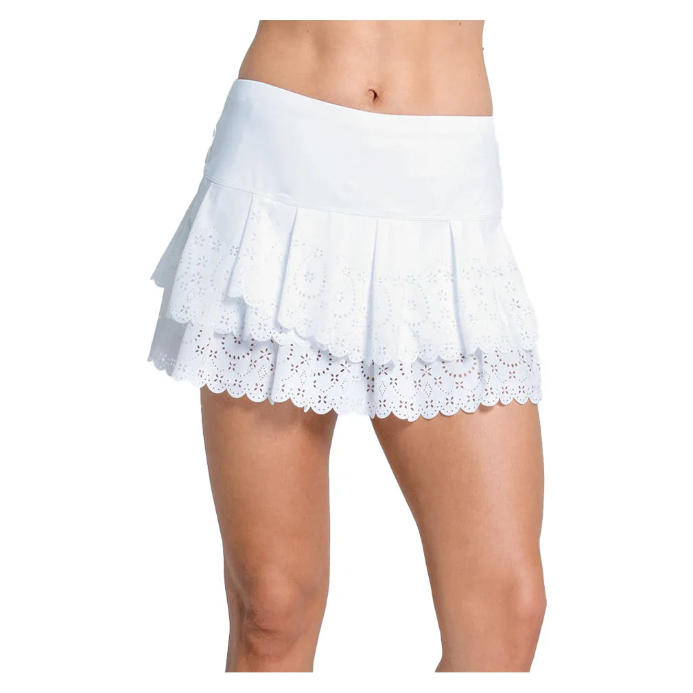 Women's Laser Bloom 13 Inch Tennis Skort