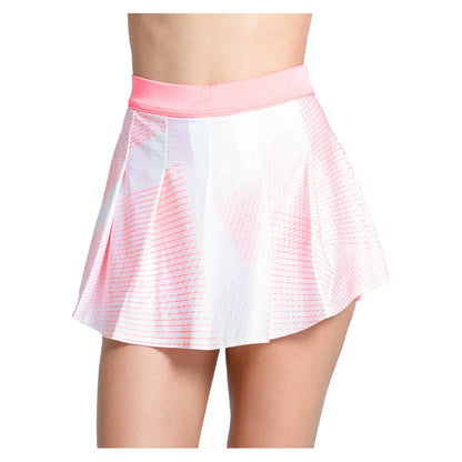 Women's Spin Around Pleat 13.5 Inch Tennis Skort Flamingo