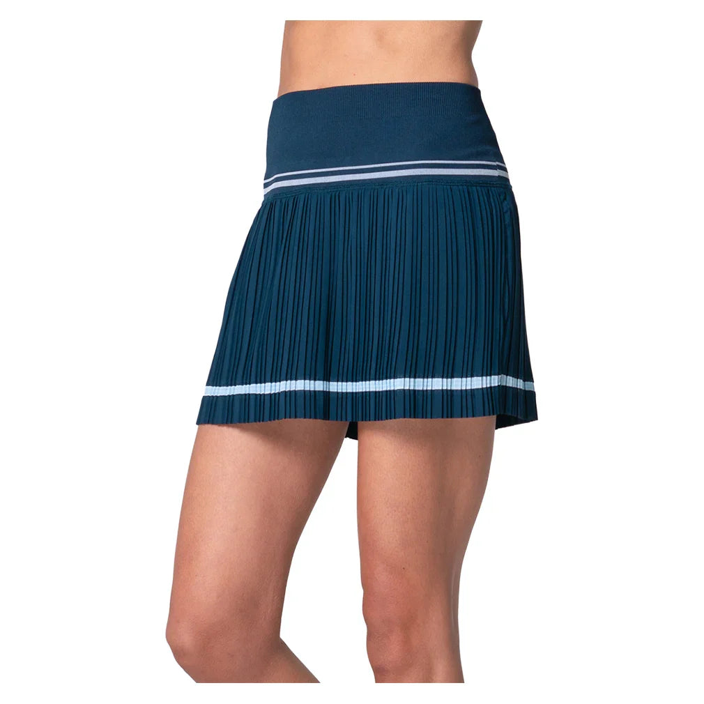 Women's Motion Pleated Tennis Skort Midnight