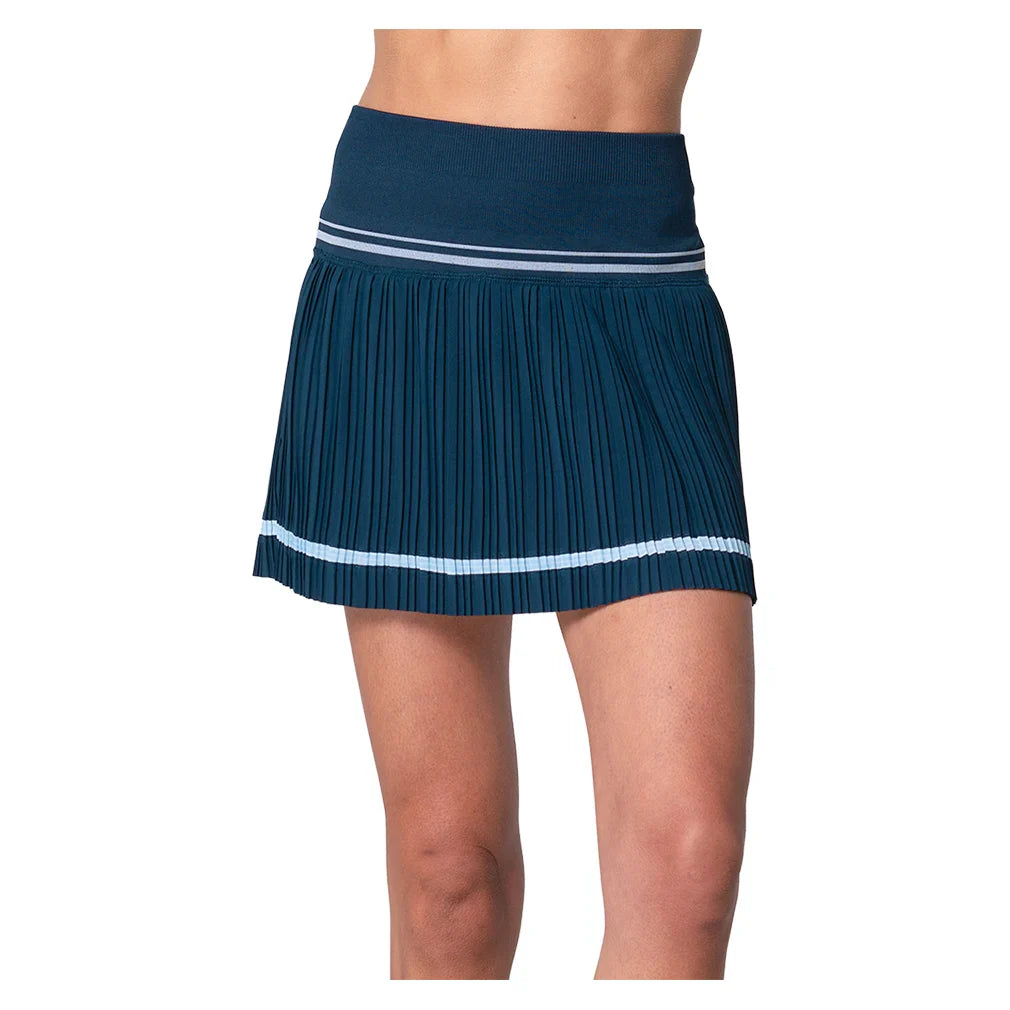 Women's Motion Pleated Tennis Skort Midnight