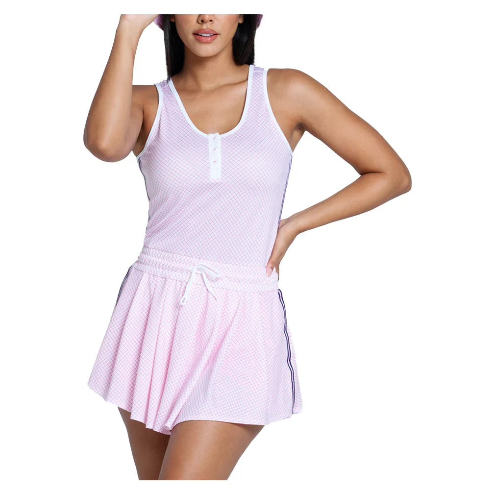 Women's Country Club Plaid Tennis Dress