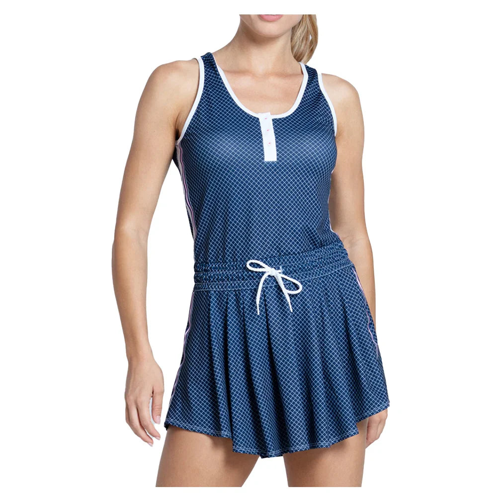 Women's Country Club Plaid Tennis Dress