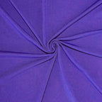 Stretch Spandex Chair Cover Purple for Folding Chairs - Reusable & Wrinkle-Resistant 160GSM Fitted Slipcover