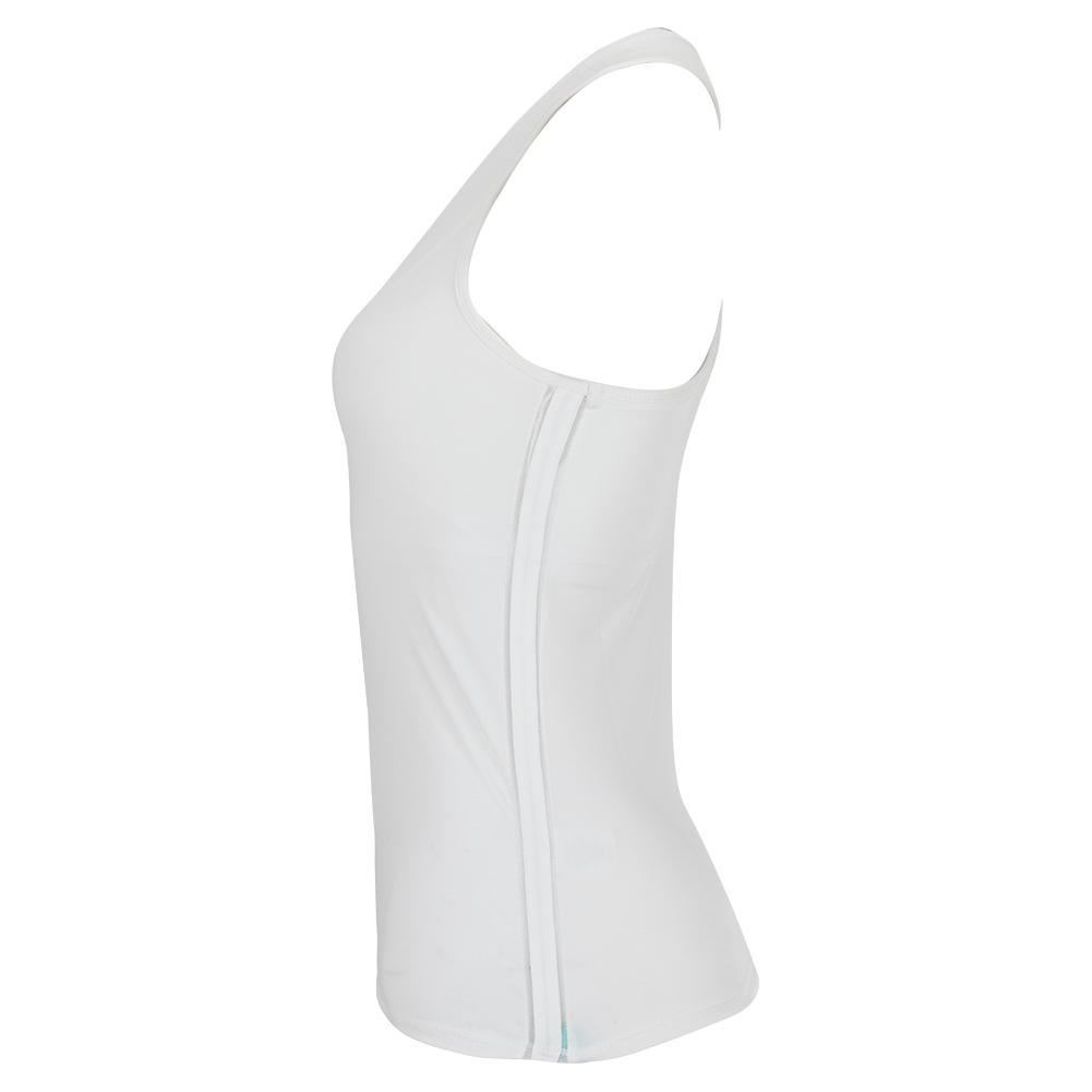 Women's V-Neck Tennis Tank with Bra