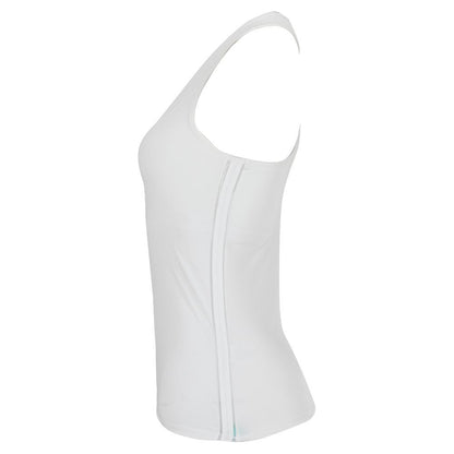 Women's V-Neck Tennis Tank with Bra
