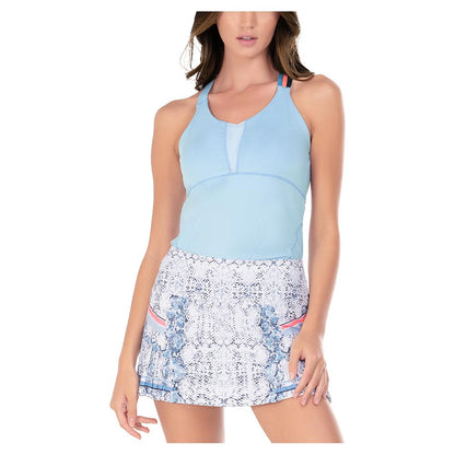 Women's Triple Strap Tennis Tank with Bra