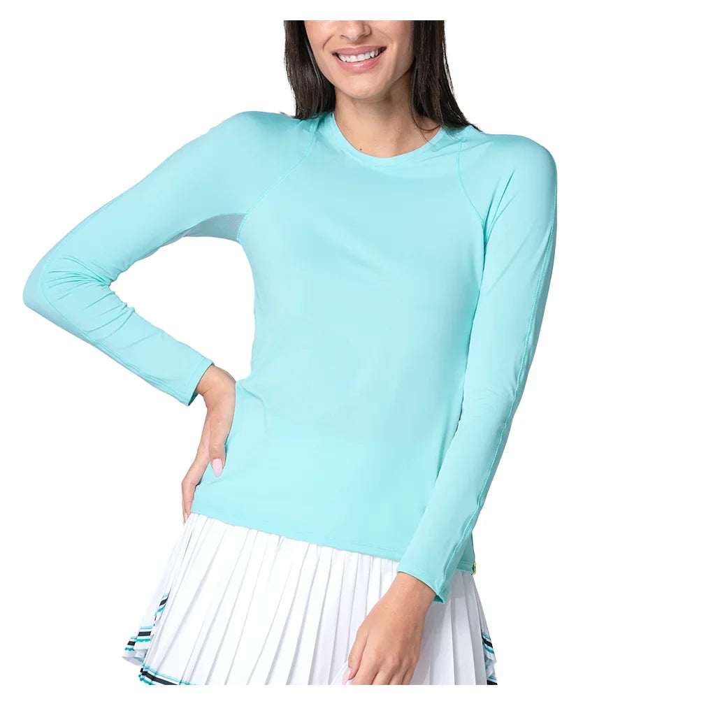 Women's Breeze Long Sleeve Tennis Top Capri