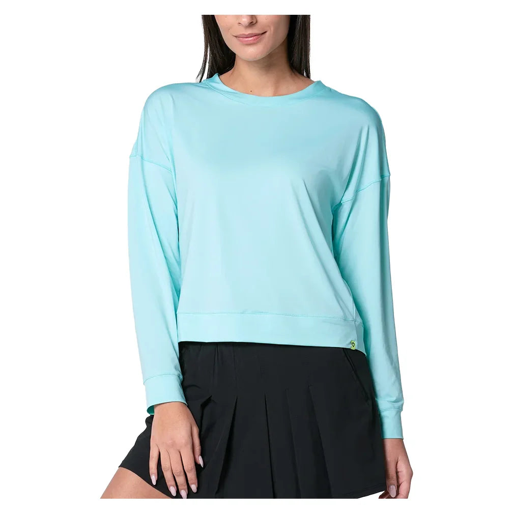 Women's Hype Long Sleeve Tennis Top Capri