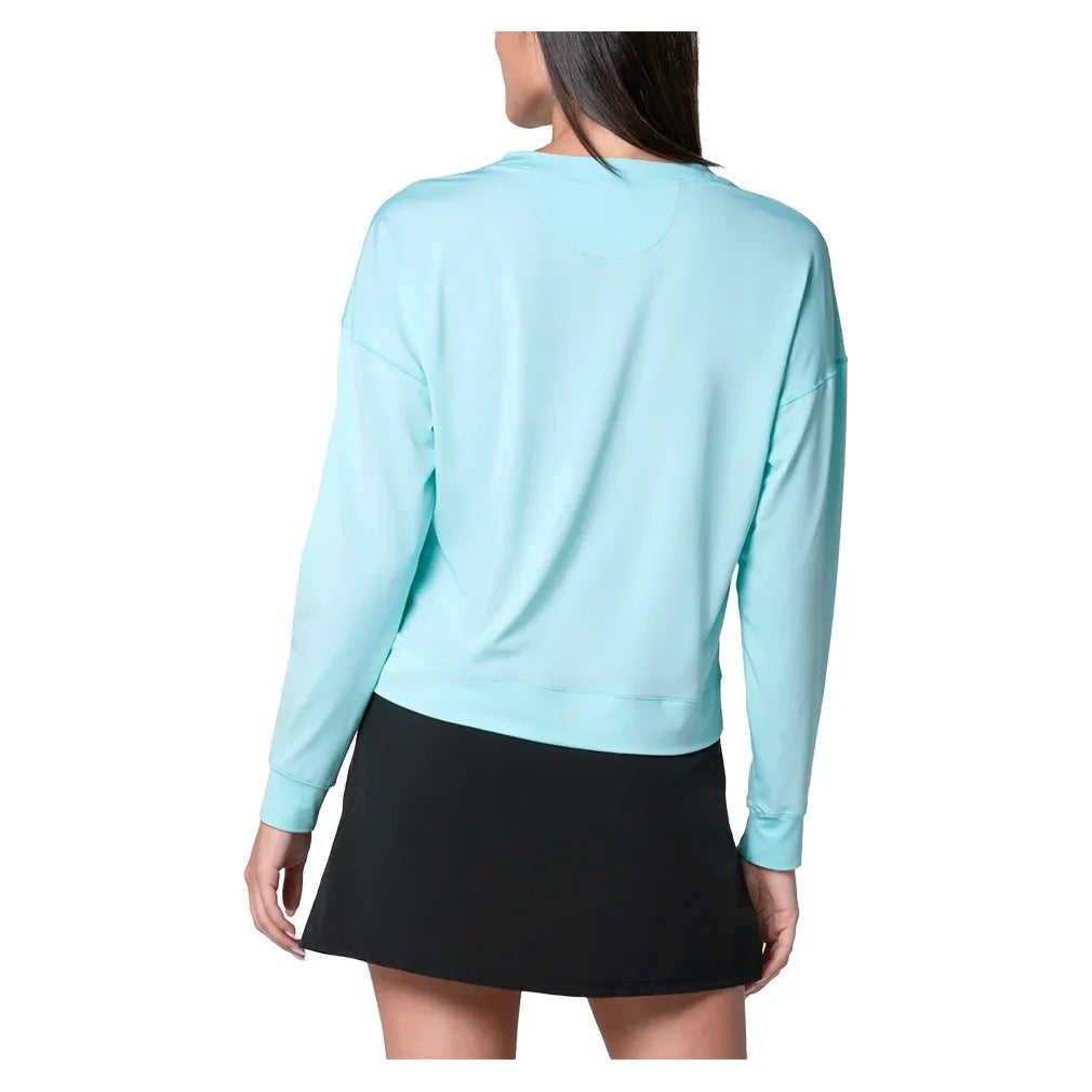 Women's Hype Long Sleeve Tennis Top Capri