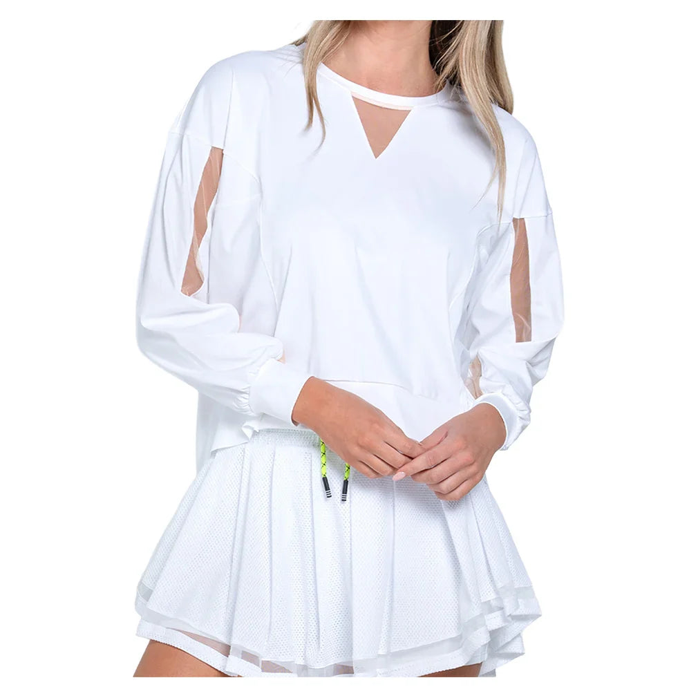 Women's Be Tulle Tennis Throw Over